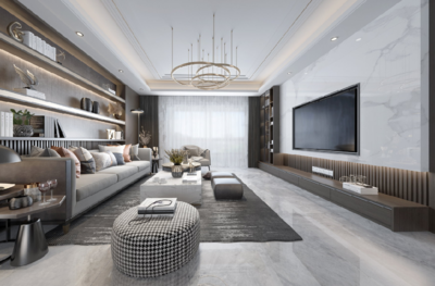 120平現(xiàn)代簡約三居裝修實(shí)景賞析 玫瑰苑小區(qū)理想家的純粹與溫度